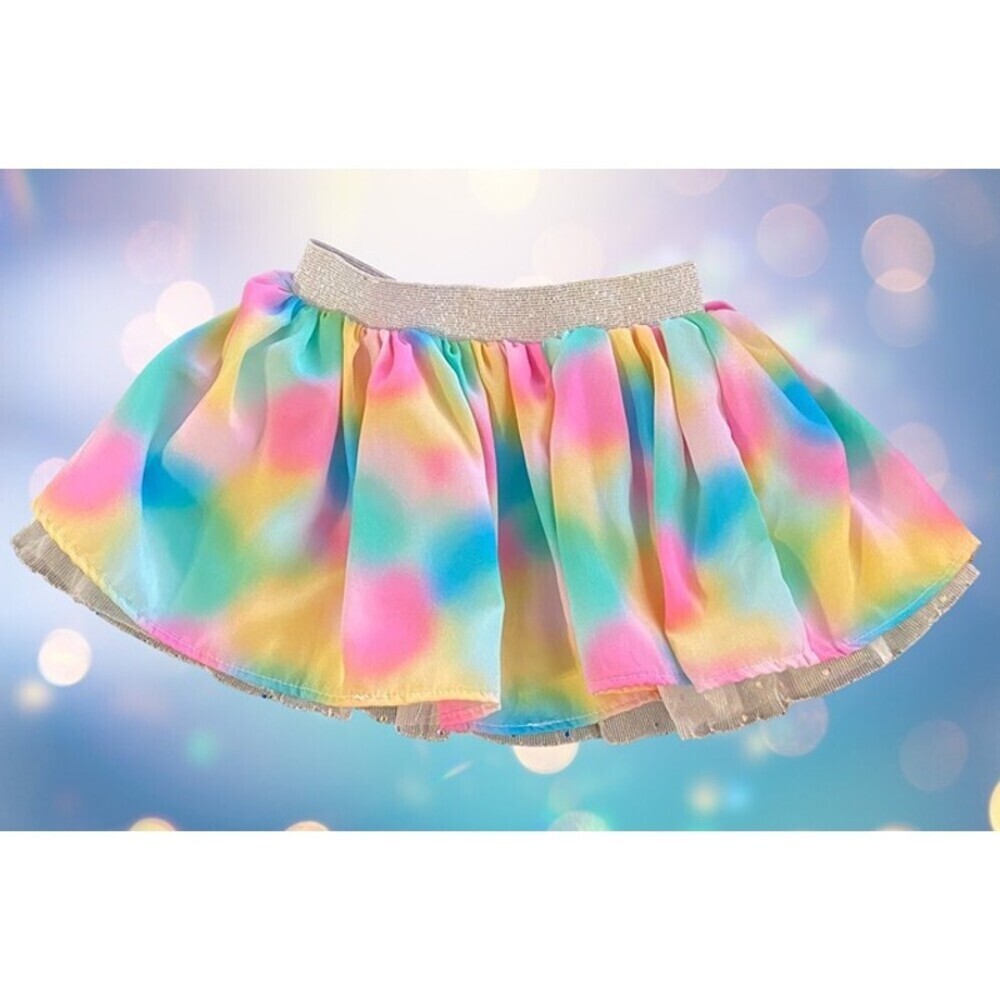 Wonder Nation Colorful Reversible Skirt